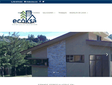 Tablet Screenshot of ecoksa.com